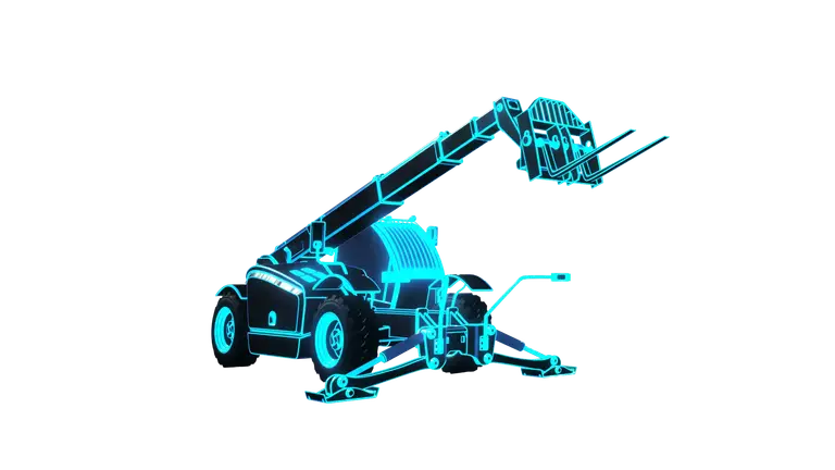 Trionic telehandler.